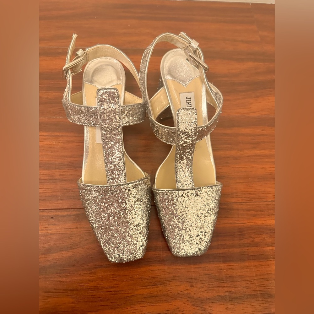 Brand new Jimmy choo shoes sparkly size 37